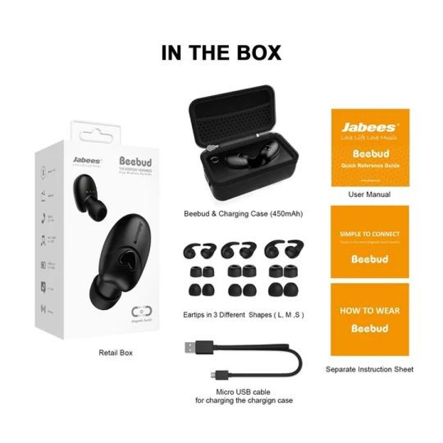 JABEES BEEBUD TRUE WIRELESS EARBUDS - Image 5