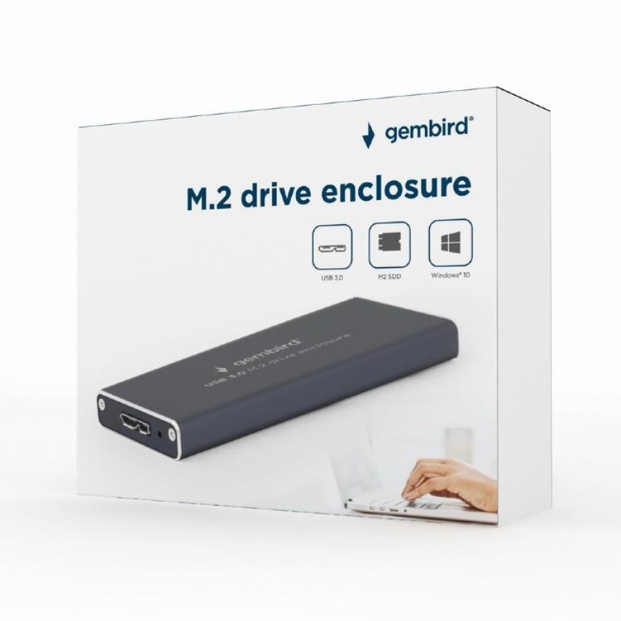 GEMBIRD ΘΗΚΗ ΓΙΑ SSD M.2 SATA USB3 - Image 2