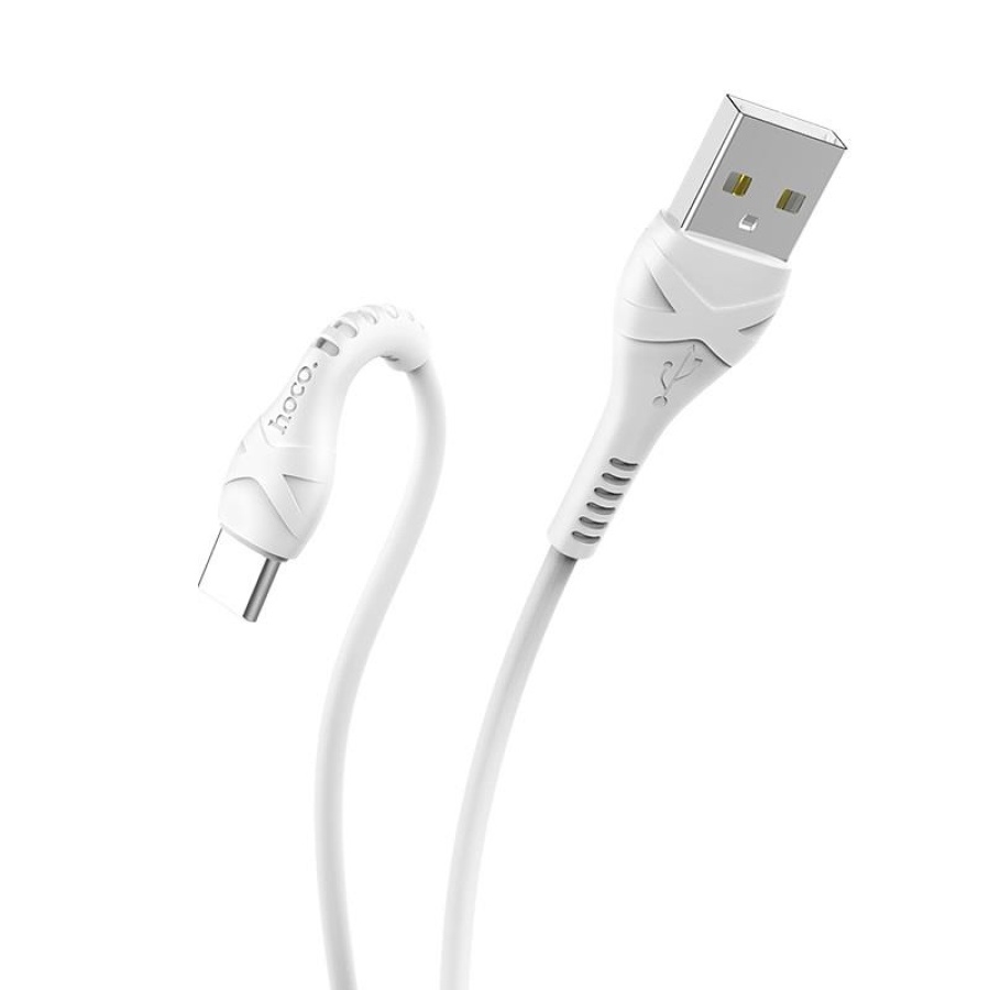 HOCO X37 Cool ΚΑΛΩΔΙΟ ΦΟΡΤΙΣΗΣ Type-C ΛΕΥΚΟ - Image 3