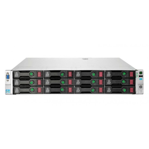 REFURBISHED SERVER HP PROLIANT DL380e G8 2U, 2x E5-2450L, 64GB, 2x 3TB SAS, P420 - GRADE A