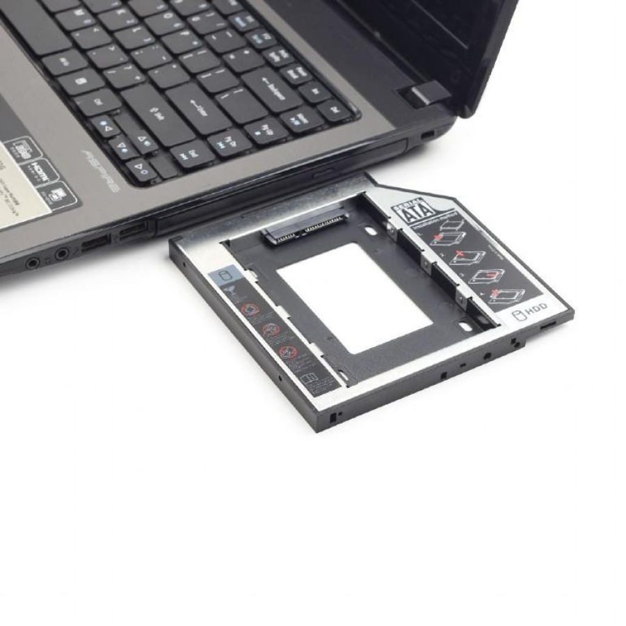 GEMBIRD ΘΗΚΗ-FRAME MF-95-01 ΓΙΑ HDD 2.5" ΓΙΑ ΛΑΠΤΟΠ 9.5mm DRIVE - Image 4