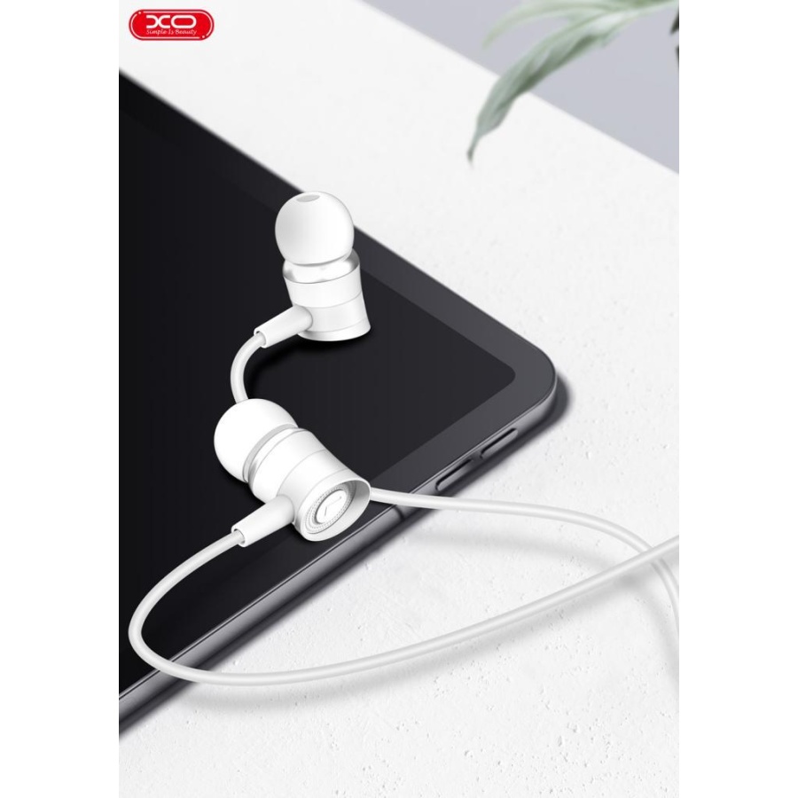 XO EP20 ΑΚΟΥΣΤΙΚΑ HANDSFREE, 3.5mm ΛΕΥΚΟ - Image 2
