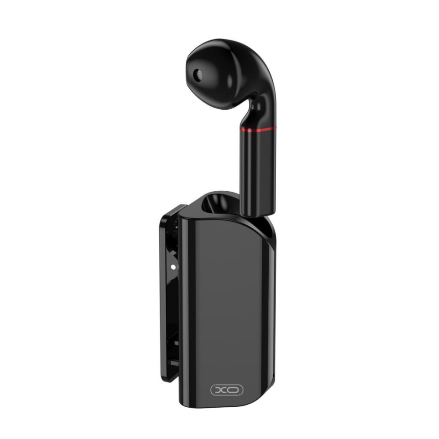 XO BE27 LAVALIER ΑΚΟΥΣΤΙΚΟ BLUETOOTH ΜΕ ΚΟΥΜΠΙ ΑΦΗΣ, ΜΑΥΡΟ - Image 2
