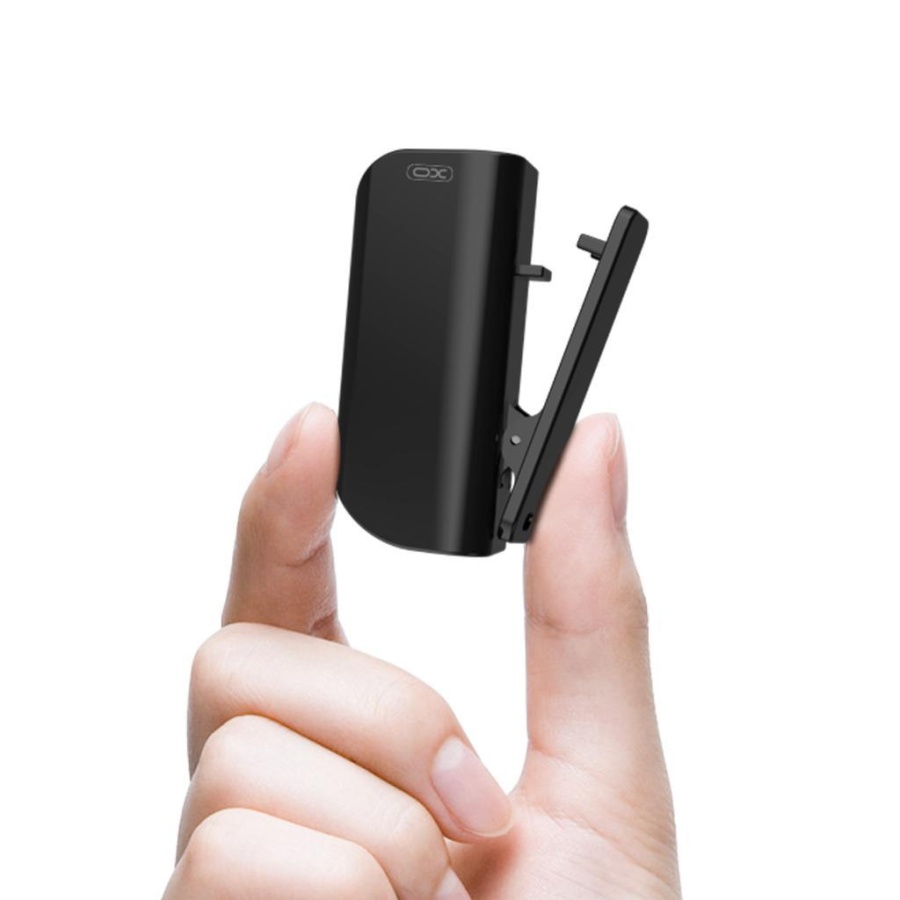 XO BE27 LAVALIER ΑΚΟΥΣΤΙΚΟ BLUETOOTH ΜΕ ΚΟΥΜΠΙ ΑΦΗΣ, ΜΑΥΡΟ - Image 4