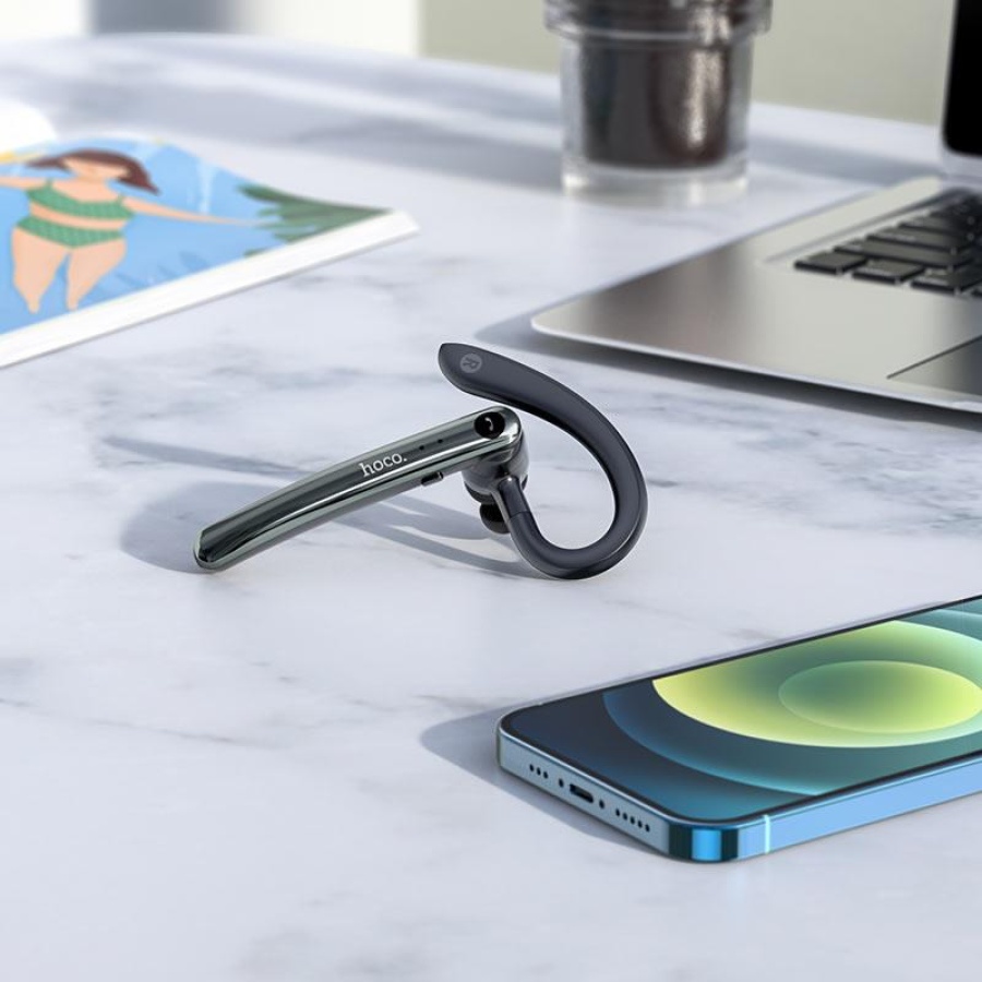 HOCO S19 HEARTFUL BLUETOOTH EARPHONES, ENC, ΜΑΥΡΟ - Image 4