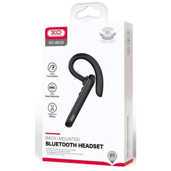XO BE32 ΑΚΟΥΣΤΙΚΟ BLUETOOTH, ENC, ΜΑΥΡΟ