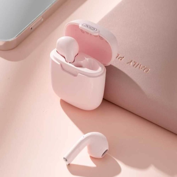 XO X23 ΑΚΟΥΣΤΙΚΑ TWS BLUETOOTH HANDSFREE , ΡΟΖ