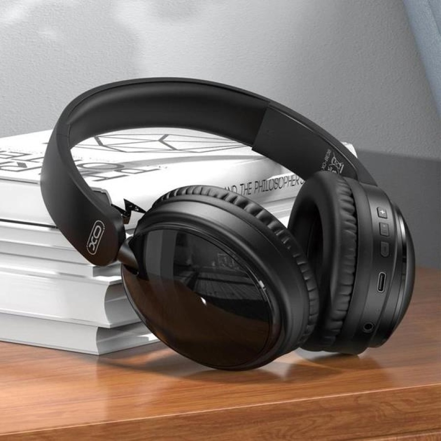 XO BE36 ΑΚΟΥΣΤΙΚΑ OVER-HEAD BLUETOOTH HANDSFREE , ΜΑΥΡΟ - Image 2