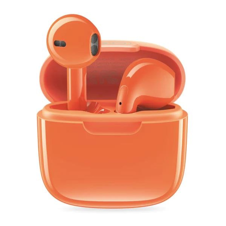 XO X23 ΑΚΟΥΣΤΙΚΑ TWS BLUETOOTH HANDSFREE , ΠΟΡΤΟΚΑΛΙ