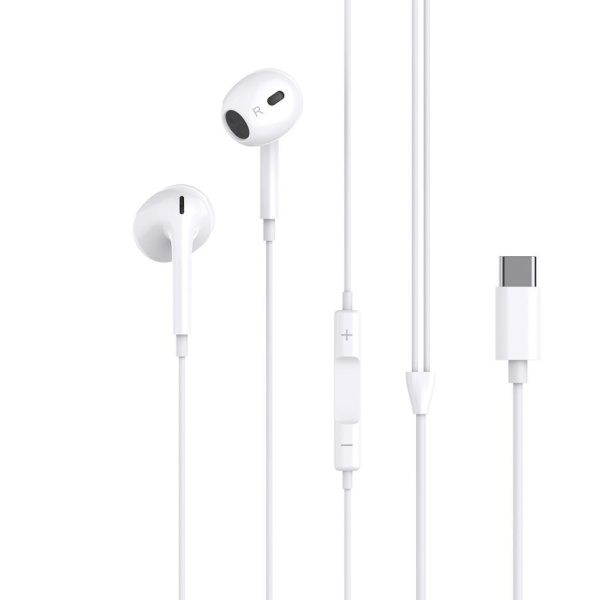 XO EP74 ΑΚΟΥΣΤΙΚΑ HANDSFREE TYPE-C, ΛΕΥΚΟ