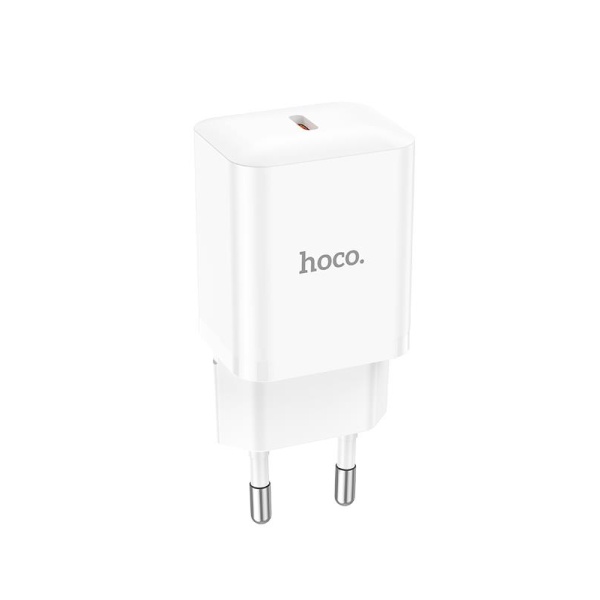 HOCO N27 ΦΟΡΤΙΣΤΗΣ INNOVATIVE, PD20W, 1 ΘΥΡΑ, ΛΕΥΚΟ