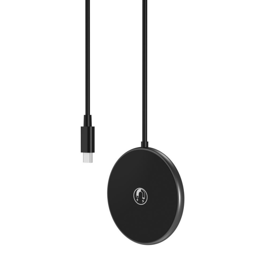 XO CX008  MAGSAFE ΑΣΥΡΜΑΤΟΣ ΦΟΡΤΙΣΤΗΣ 15W, ΜΑΥΡΟ