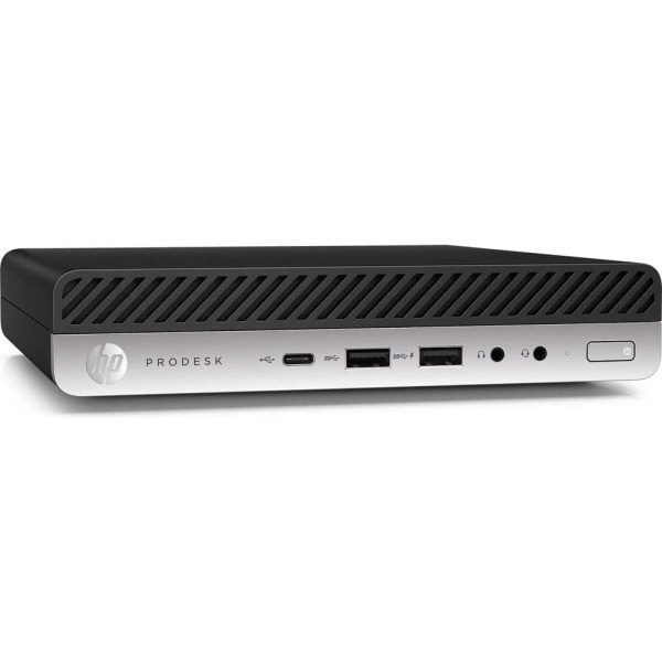 REFURBISHED HP PRODESK 600 G5 MINI PC, i5 9500T, 8GB DDR4, 256GB SSD NVME - GRADE A-