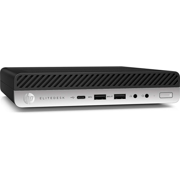 REFURBISHED HP PRODESK 800 G4 MINI PC, i3 8100T, 8GB DDR4, 256GB SSD NVMe - GRADE A