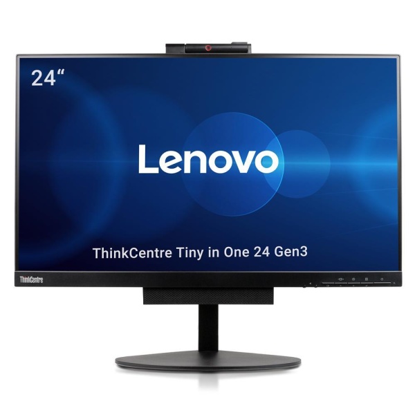 REFURBISHED AIO LENOVO TINY IN ONE GEN 3, 24", i5 9500T, 16GB, 512GB SSD WIN 11 PRO- GRADE A