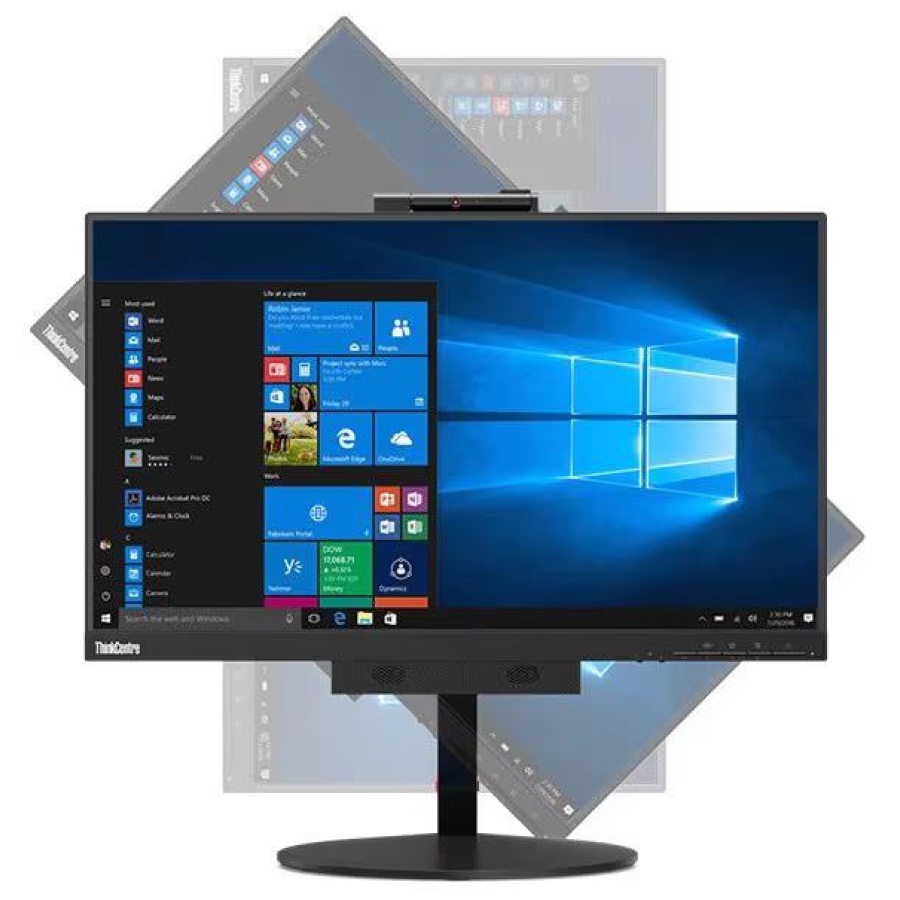 REFURBISHED AIO LENOVO TINY IN ONE GEN 3, 24", i5 9500T, 16GB, 512GB SSD WIN 11 PRO- GRADE A - Image 4