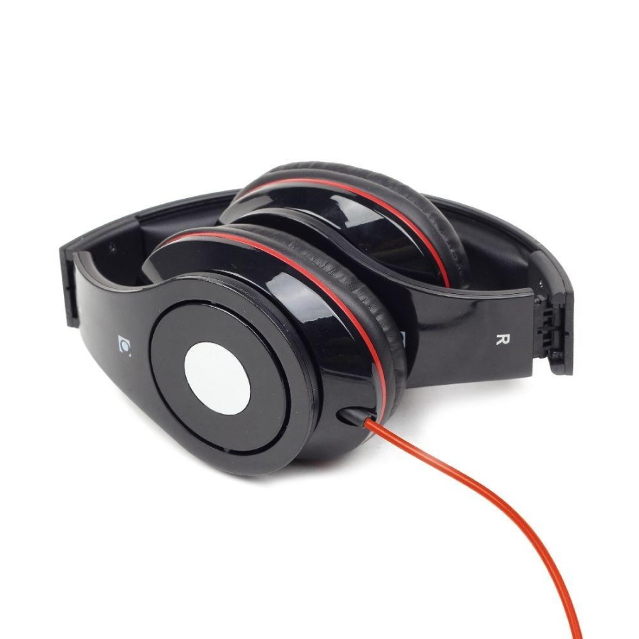 GEMBIRD HEADSET DETROIT, ΜΑΥΡΟ - Image 5