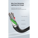 CABLETIME καλώδιο USB-C σε USB U323A, 3A, 480Mbps, 1m, λευκό - Image 3