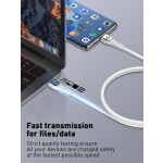 LDNIO καλώδιο USB-C σε USB-C LC861C, 65W PD, 1m, γκρι - Image 3