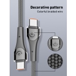 LDNIO καλώδιο USB-C σε USB-C LC861C, 65W PD, 1m, γκρι - Image 5