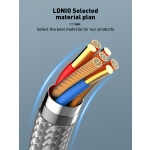LDNIO καλώδιο Lightning σε USB-C LC861I, 30W PD, 1m, γκρι - Image 4