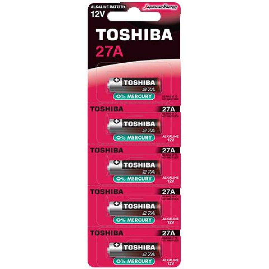 ΜΠΑΤΑΡΙΕΣ TOSHIBA ΑΛΚΑΛΙΚΕΣ 27A (1 TEM)