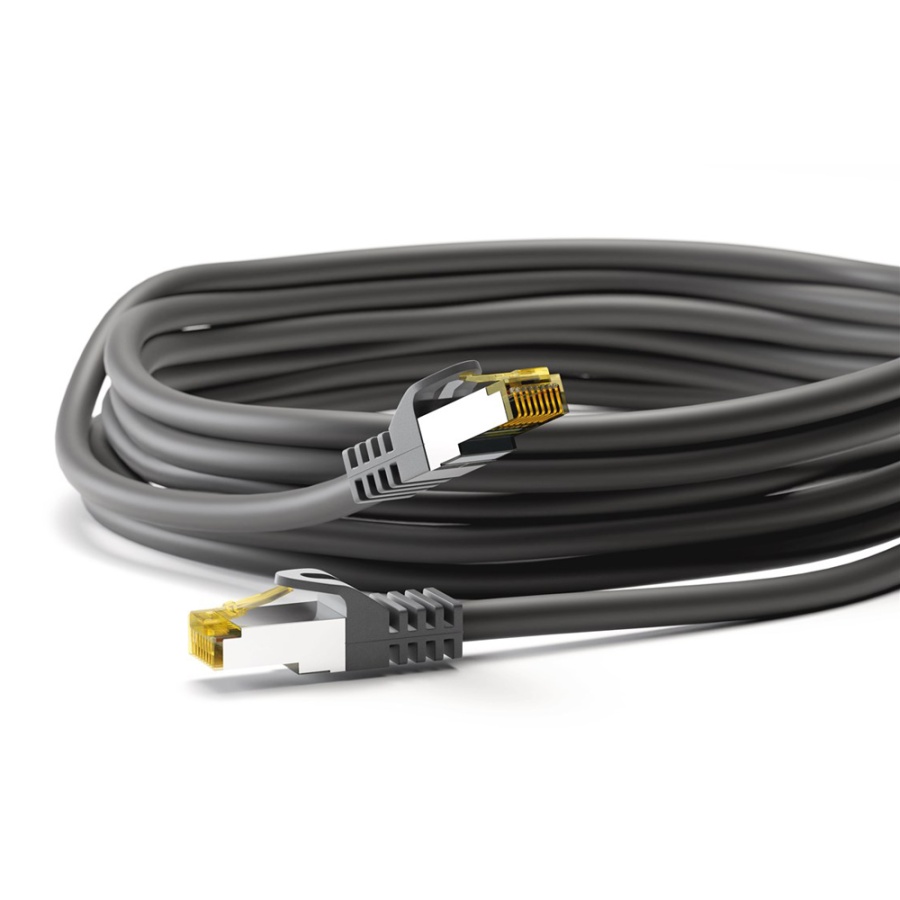 GOOBAY καλώδιο δικτύου 91590, CAT 7 S/FTP, 500MHz, CU, 1m, μαύρο - Image 3