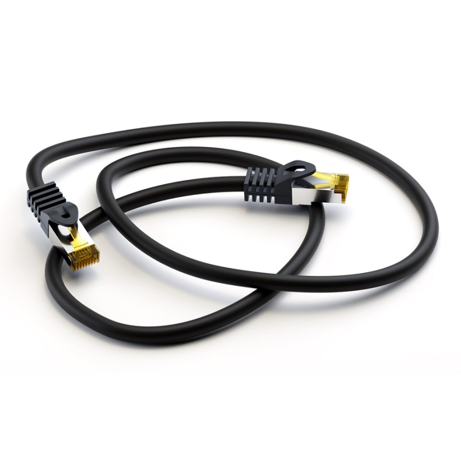 GOOBAY καλώδιο δικτύου 91590, CAT 7 S/FTP, 500MHz, CU, 1m, μαύρο - Image 4