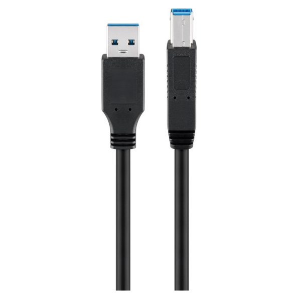 GOOBAY καλώδιο USB 3.0 93655, 5 Gbit/s, 1.8m, μαύρο