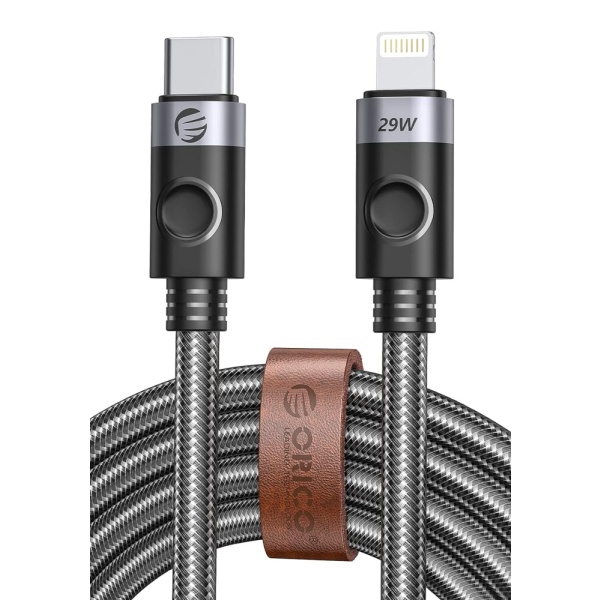 ORICO καλώδιο Lightning σε USB-C C2L, 29W, 480Mbps, 1m, μαύρο