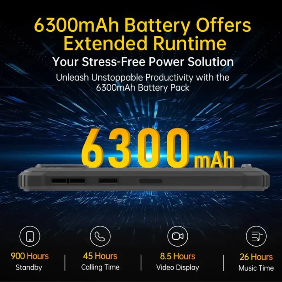 OUKITEL smartphone G2, 6", 4/64GB, 6300mAh, IP68/IP69K, πορτοκαλί - Image 4