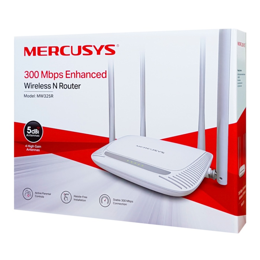 MERCUSYS Wireless N Router MW325R, 300Mbps, Ver. 2.0 - Image 3