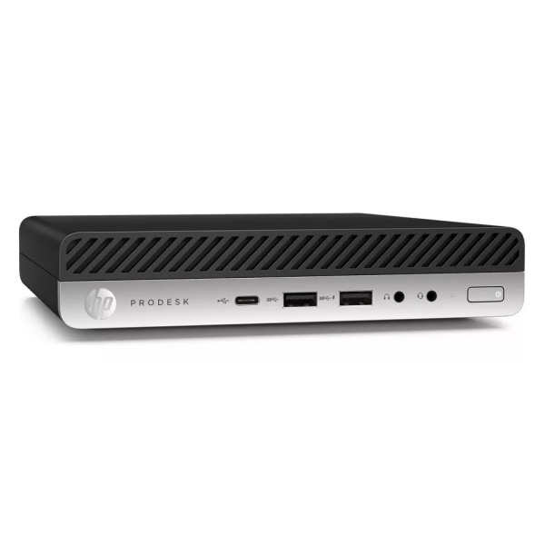 HP PC ProDesk 600 G5 Micro, Refurbished Grade A Repainted, i3-9100T, 8/256GB M.2, FreeDOS