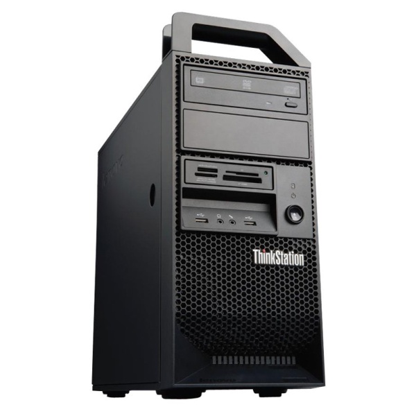 LENOVO WorkStation E21, Refurbished Grade A Repainted, E3-1225 V2, 8/250GB HDD, DVD, FreeDOS