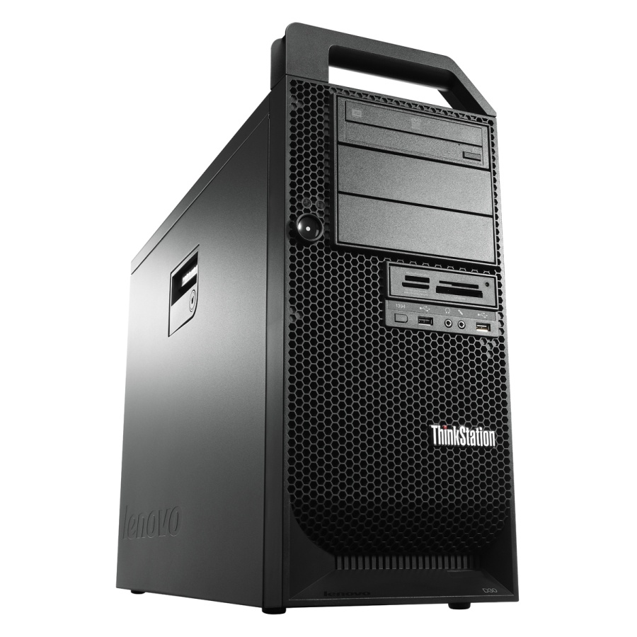 LENOVO WorkStation D30, Refurbished Grade A Repainted, E5-2640, 16/512GB SSD, DVD, QUADRO 2000, FreeDOS