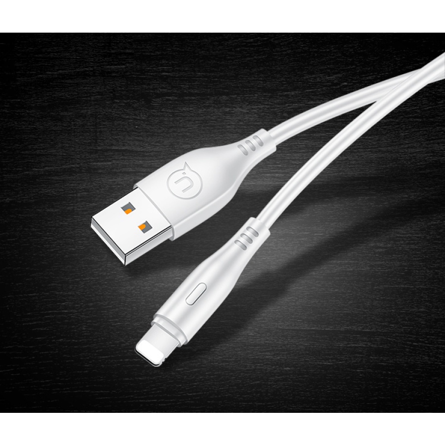 USAMS καλώδιο Lightning σε USB US-SJ266, 2A, 1m, λευκό - Image 4