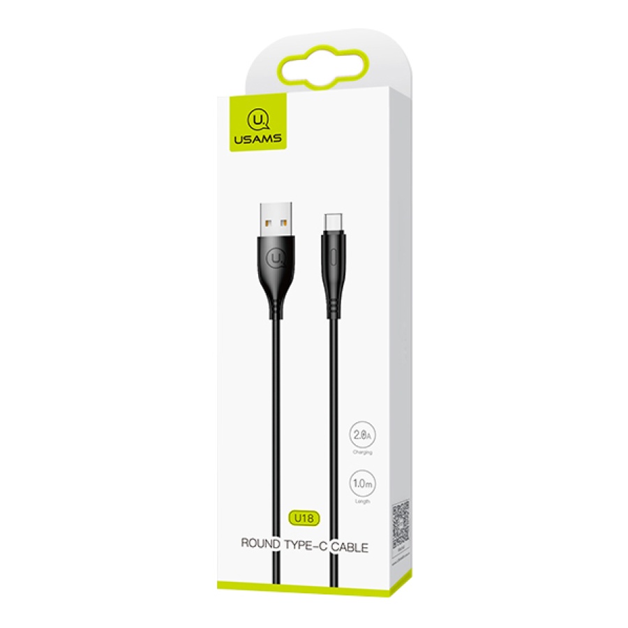 USAMS καλώδιο USB-C σε USB US-SJ267, 2A, 1m, μαύρο - Image 3