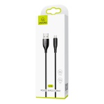 USAMS καλώδιο Micro USB σε USB US-SJ268, 2A, 1m, μαύρο - Image 3