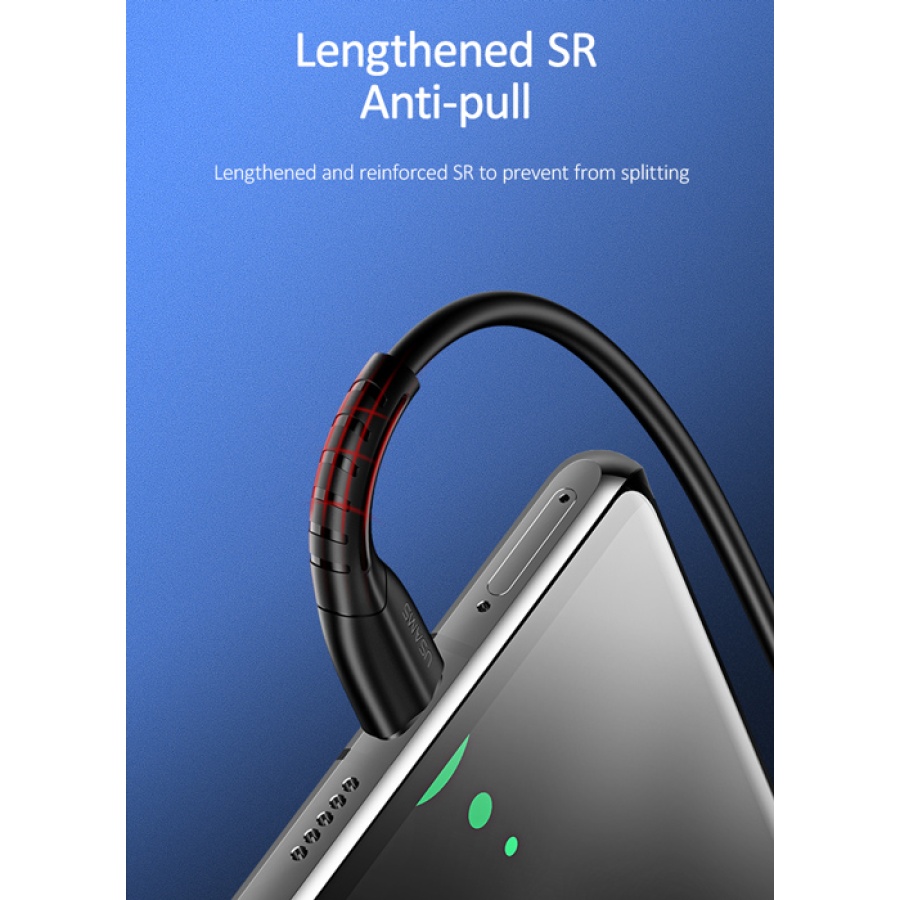 USAMS καλώδιο USB-C σε USB US-SJ366, 2A, 1m, λευκό - Image 2
