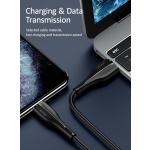 USAMS καλώδιο Lightning σε USB US-SJ371, 2A, 1m, λευκό - Image 3