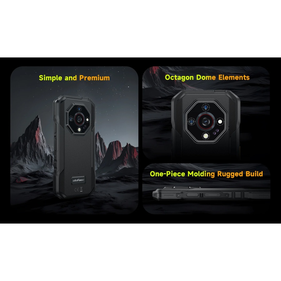 ULEFONE smartphone Armor X32 Pro, 5.65", 8/256GB, 5G, 5500mAh, IP68/IP69K, μαύρο - Image 11