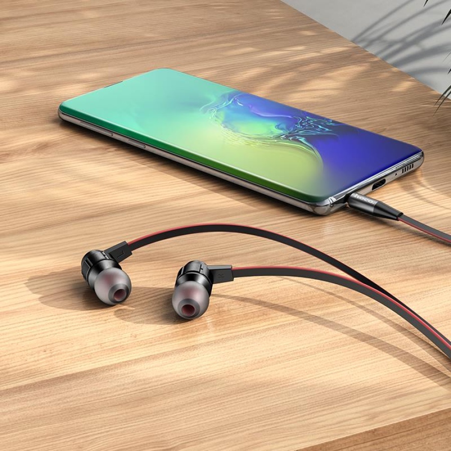 HOCO M85 PLATINUM ΑΚΟΥΣΤΙΚΑ HANDSFREE 3,5ΜΜ, MAGIC BLACK NIGHT - Image 3