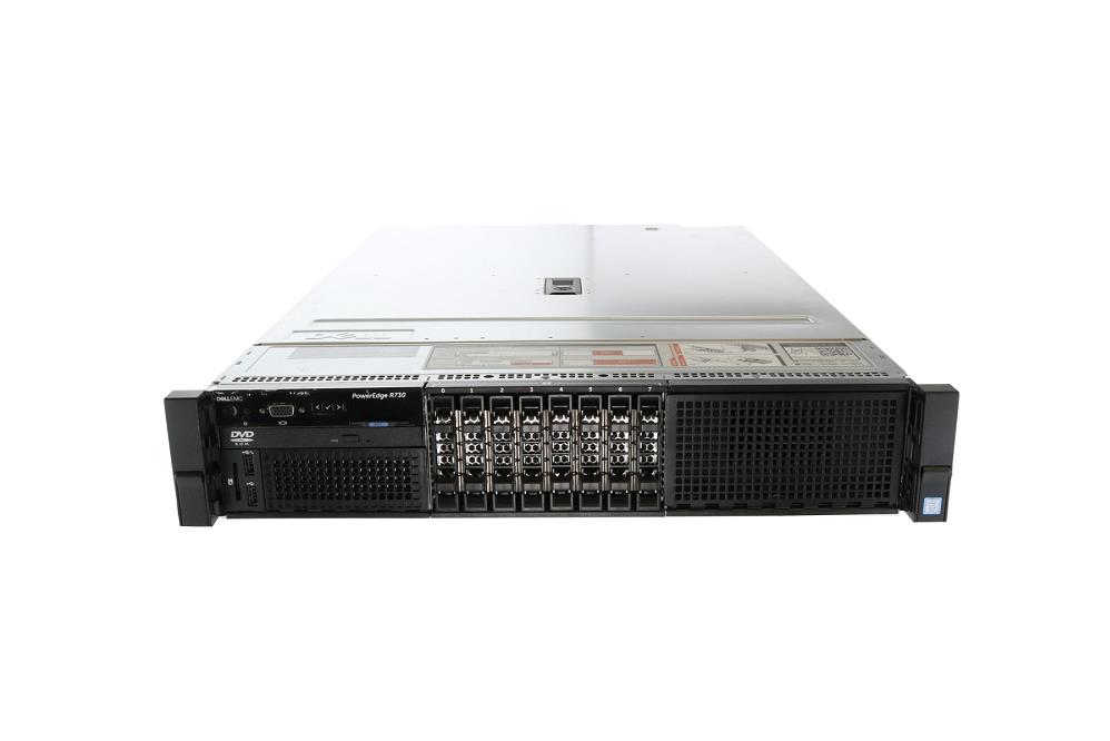 REFURBISHED SERVER DELL POWEREDGE R730 2U, 2x E5-2670v3, 64GB, 8x SFF, H730 mini - GRADE A