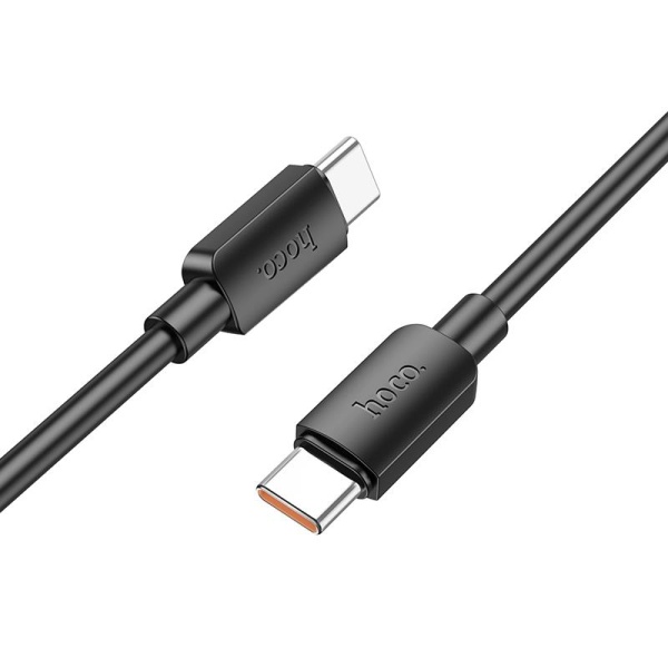 HOCO X96 ΚΑΛΩΔΙΟ ΦΟΡΤΙΣΗΣ ΚΑΙ ΔΕΔΟΜΕΝΩΝ HYPER, TYPE-C ΣΕ TYPE-C, 100W, 1m, ΜΑΥΡΟ