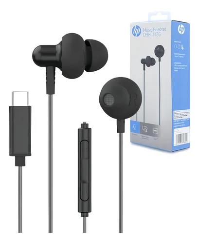 HP ΑΚΟΥΣΤΙΚΑ ΨΕΙΡΕΣ DHH-1126, TYPE C, ΜΑΥΡΟ - Image 2