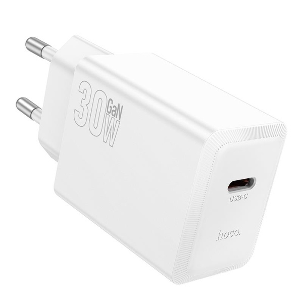 HOCO N70 NEUVO ΦΟΡΤΙΣΤΗΣ, 30W,  ΛΕΥΚΟ