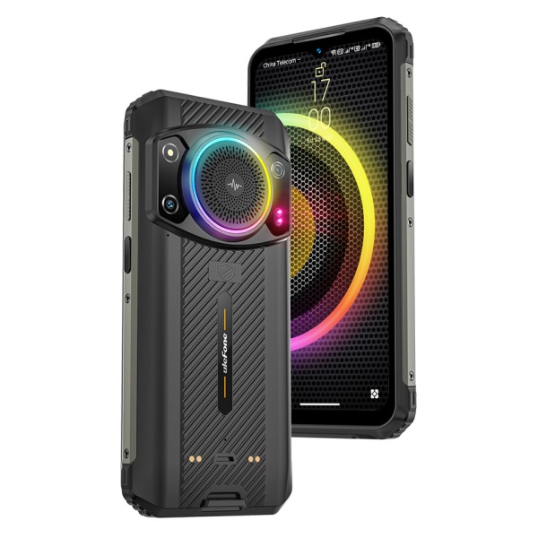 ULEFONE smartphone Armor 21 με ηχείο 3.5W, 6.58", 8/256GB, 9600mAh, IP68/IP69K, μαύρο